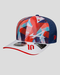 New Era Alpine Silverstone Pierre Gasly 9Seventy® Stretch Snap Cap - White