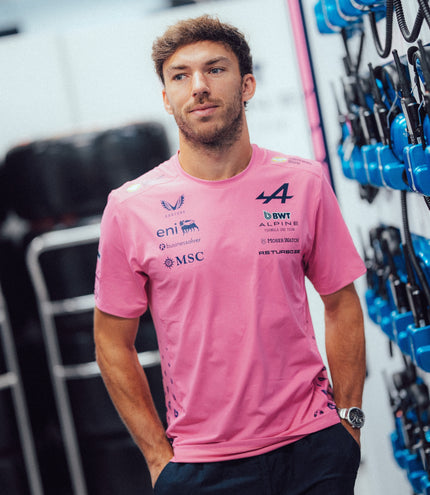 BWT Alpine Formula One Team Pink Driver T-Shirt - Mens