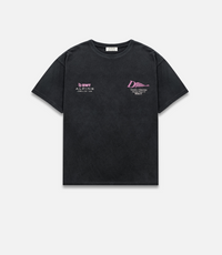 BWT Alpine Formula One Team x Duke and Dexter Unisex Helmet Washed Black T-Shirt