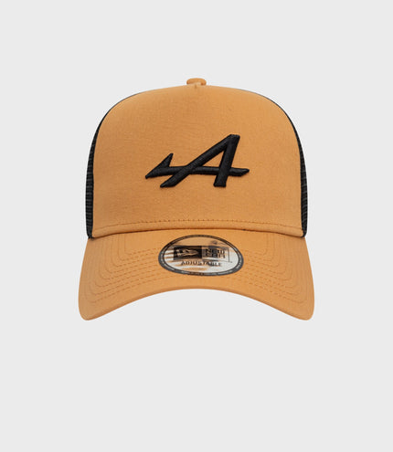 New Era Alpine Seasonal E-Fame Trucker Cap - Beige