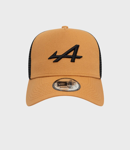 New Era Alpine Seasonal E-Fame Trucker Cap - Beige