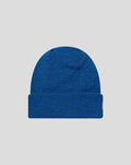 New Era Polyana cuff knit cap in navy with a folded cuff