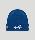 New Era Alpine Polyana Cuff Knit Hat - Mediterranian Blue
