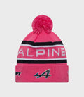 New Era F1 Team Kit Pierre Gasly Cuff KnitPop Cap - Pink