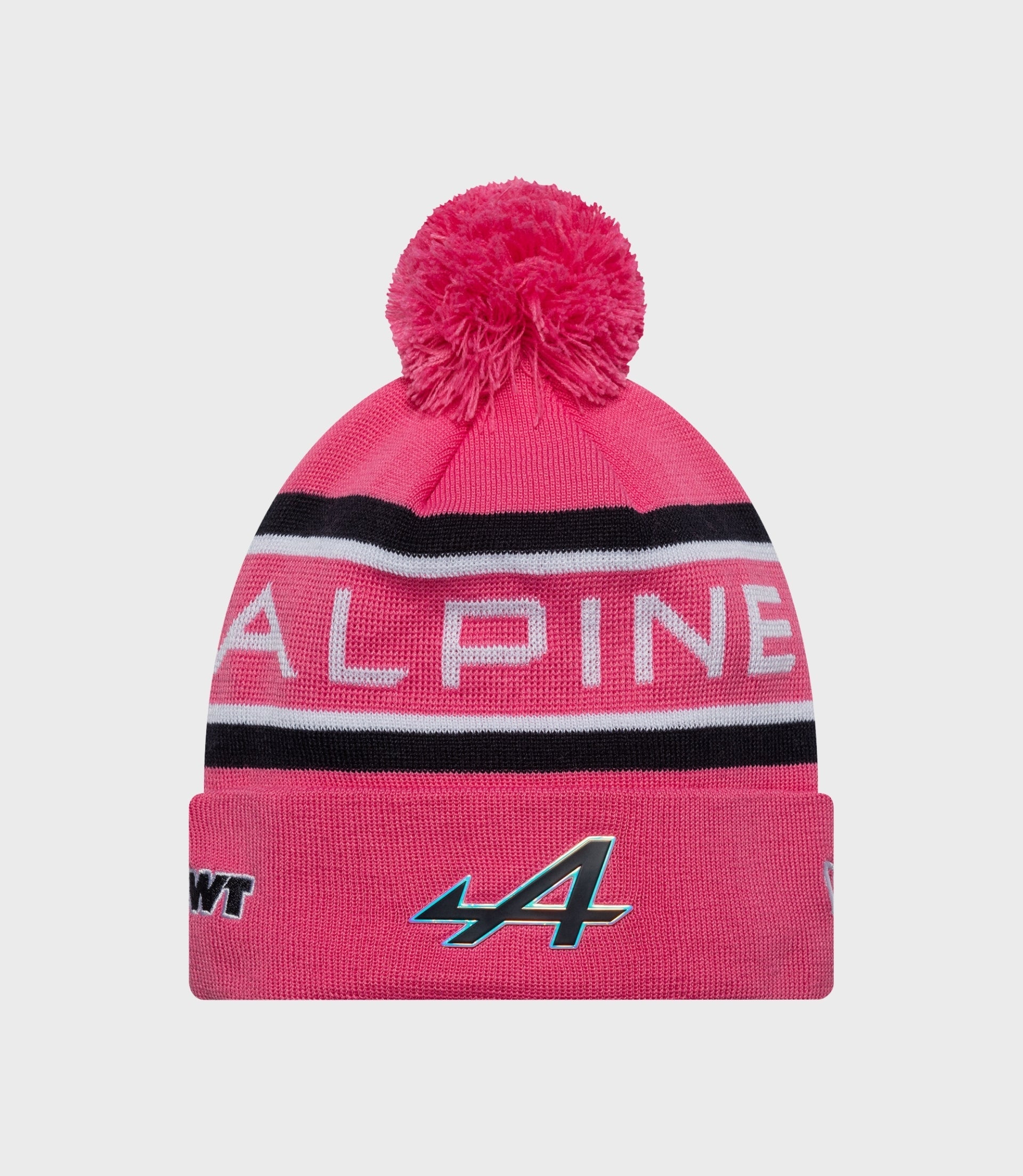 New Era F1 Team Kit Pierre Gasly Cuff KnitPop Cap - Pink