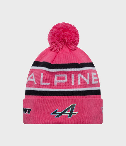 New Era F1 Team Kit Pierre Gasly Cuff KnitPop Cap - Pink