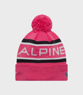 New Era Rep Team Cuff Knit Junior Pop Cap - Pink
