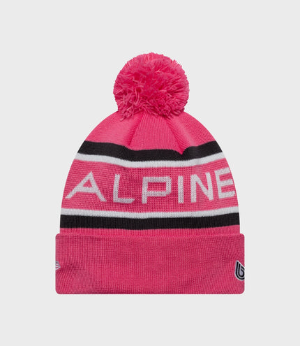 New Era Rep Team Cuff Knit Junior Pop Cap - Pink