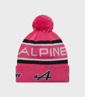 New Era F1 Team Kit Pierre Gasly Cuff Knit Junior Pop Cap - Pink