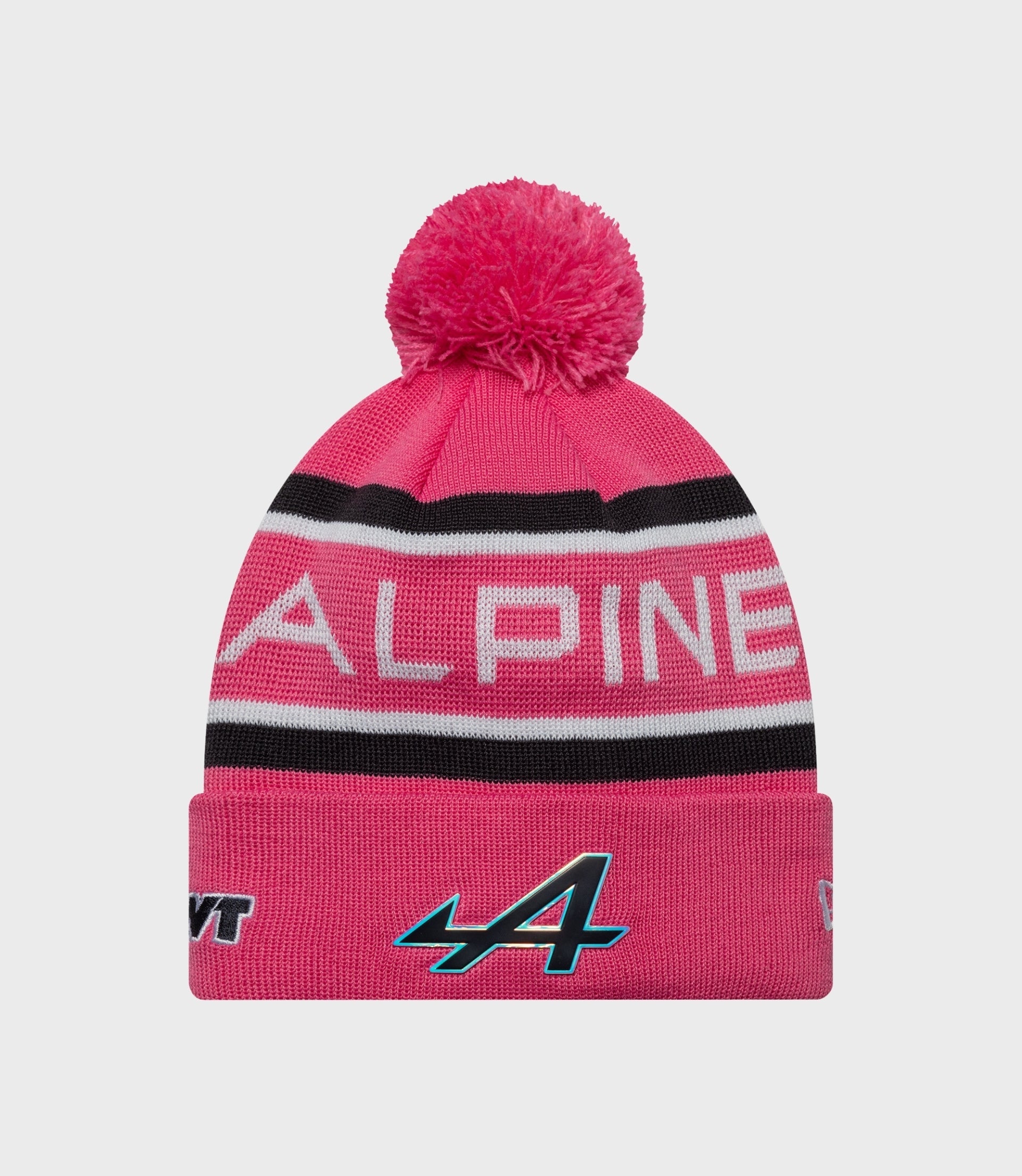 New Era F1 Team Kit Pierre Gasly Cuff Knit Junior Pop Cap - Pink