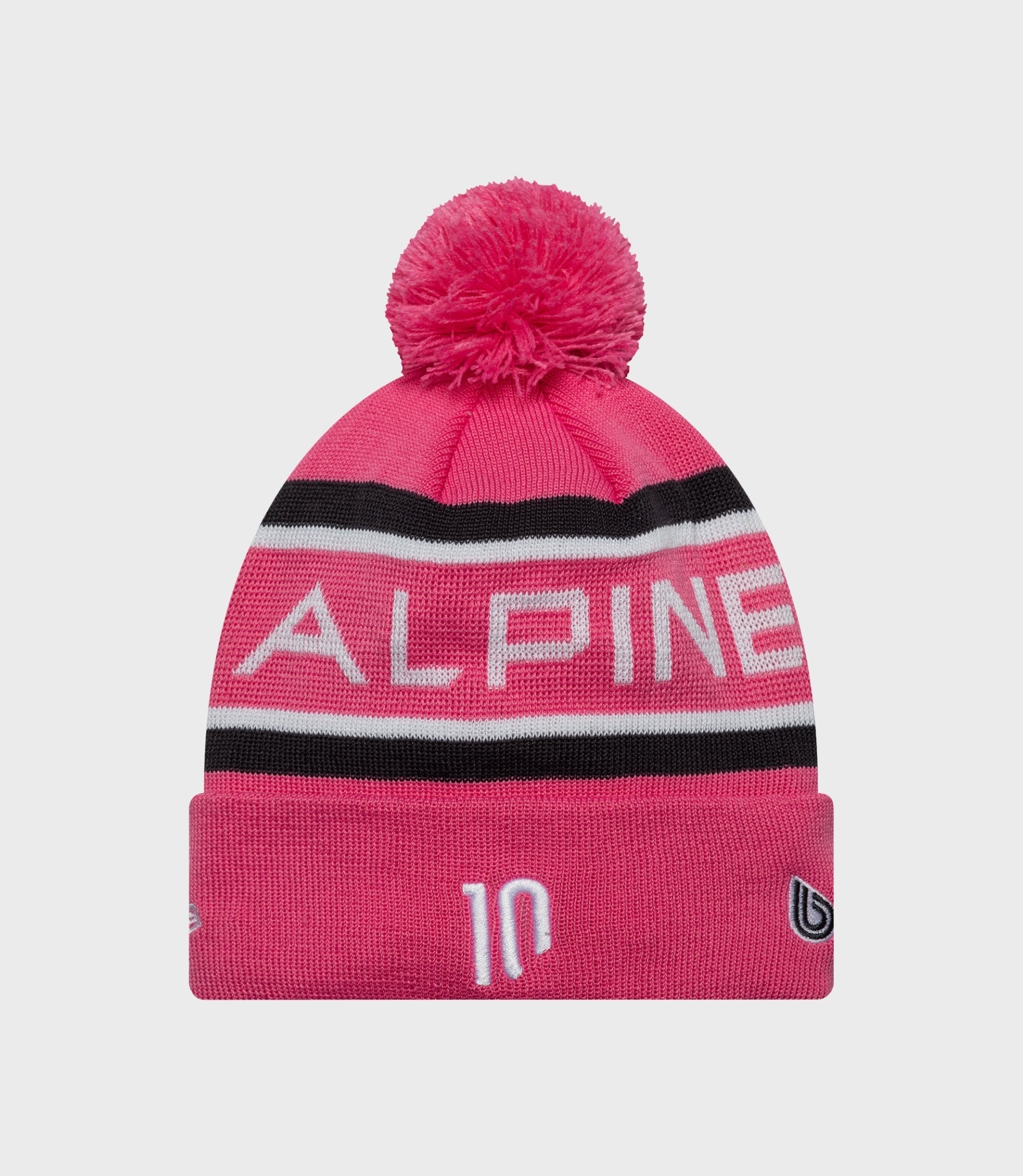 New Era F1 Team Kit Pierre Gasly Cuff Knit Junior Pop Cap - Pink