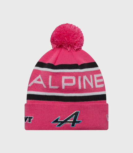New Era F1 Team Kit Pierre Gasly Cuff Knit Junior Pop Cap - Pink