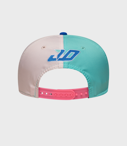 New Era Eo Miami 9Seventy Stretch Snap  Cap - White