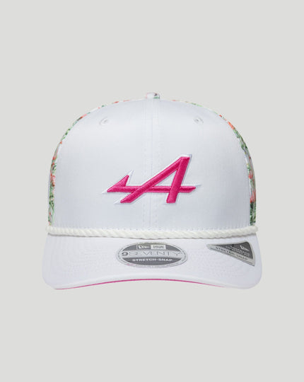 New Era Miami Race Special 9Seventy Stretch-Snap Cap - White