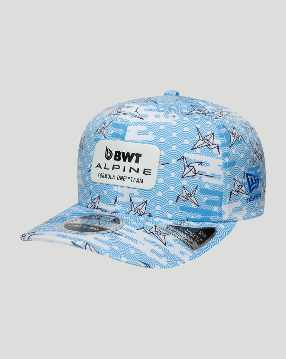 New Era x BWT Alpine Formula One Team Japan 9Seventy  Stretch-Snap Cap - White