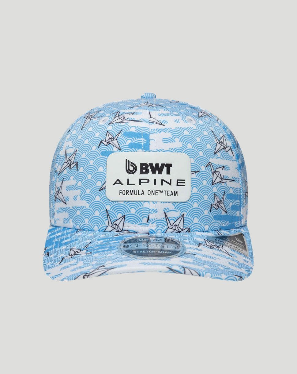 New Era x BWT Alpine Formula One Team Japan 9Seventy  Stretch-Snap Cap - White