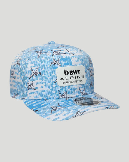 New Era x BWT Alpine Formula One Team Japan 9Seventy  Stretch-Snap Cap - White