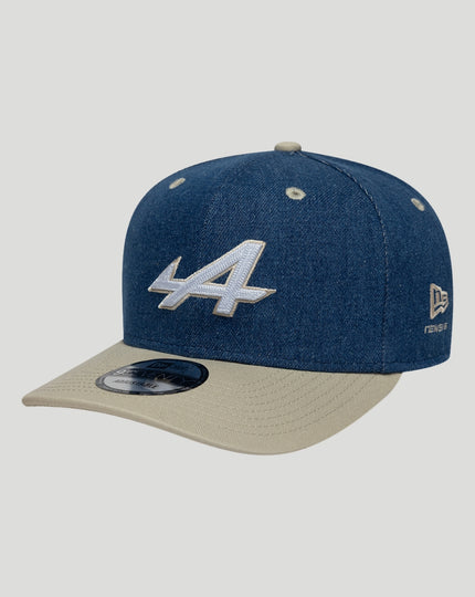 New Era x BWT Alpine Formula One Team Austin 9SEVENTY Stretch-Snap Cap- Navy