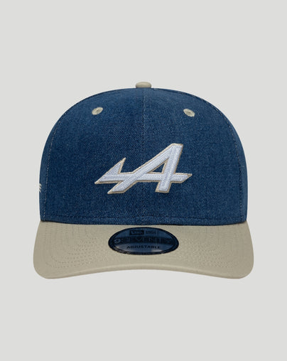 New Era x BWT Alpine Formula One Team Austin 9SEVENTY Stretch-Snap Cap- Navy