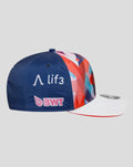 New Era Alpine Silverstone Pierre Gasly 9Seventy® Stretch Snap Cap - White
