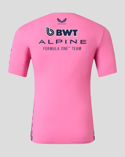 BWT Alpine Formula One Team Pink Driver T-Shirt - Womens