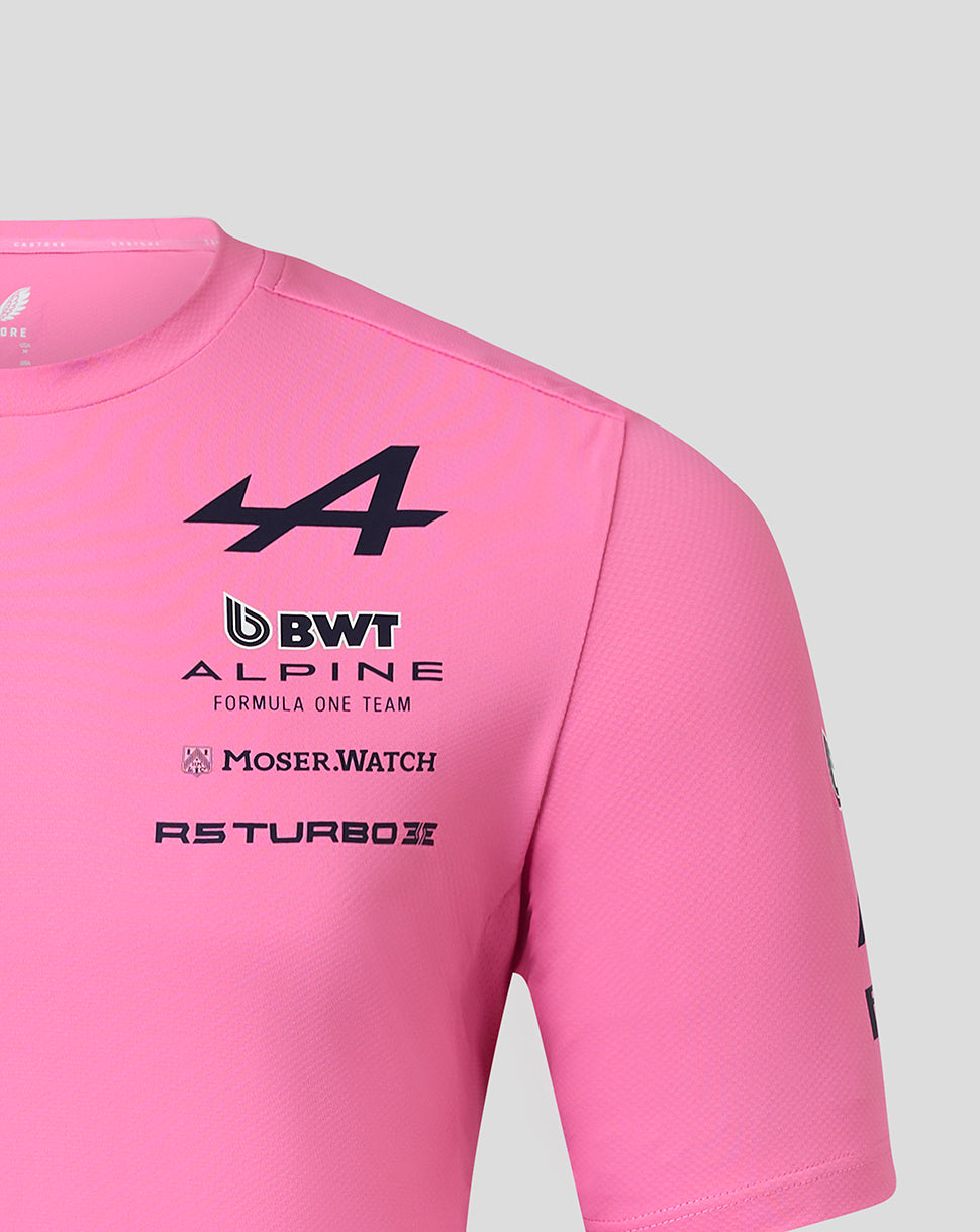 BWT Alpine Formula One Team Pink Driver T-Shirt - Womens
