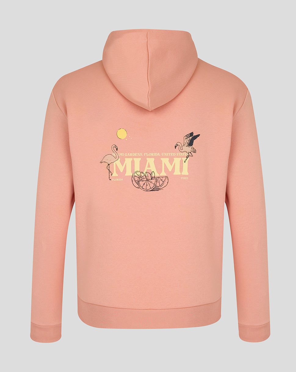 Sweat à capuche graphique BWT Alpine Formula One Team – Rose corail