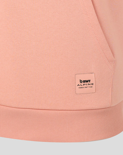 BWT Alpine Formula One Team Miami Graphic Hoodie – Coral Pink
