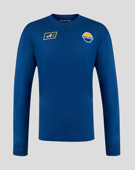 Unisex Alpine Classic F1 Long Sleeve T-Shirt - Blue