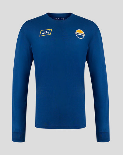 Unisex Alpine Classic F1 Long Sleeve T-Shirt - Blue