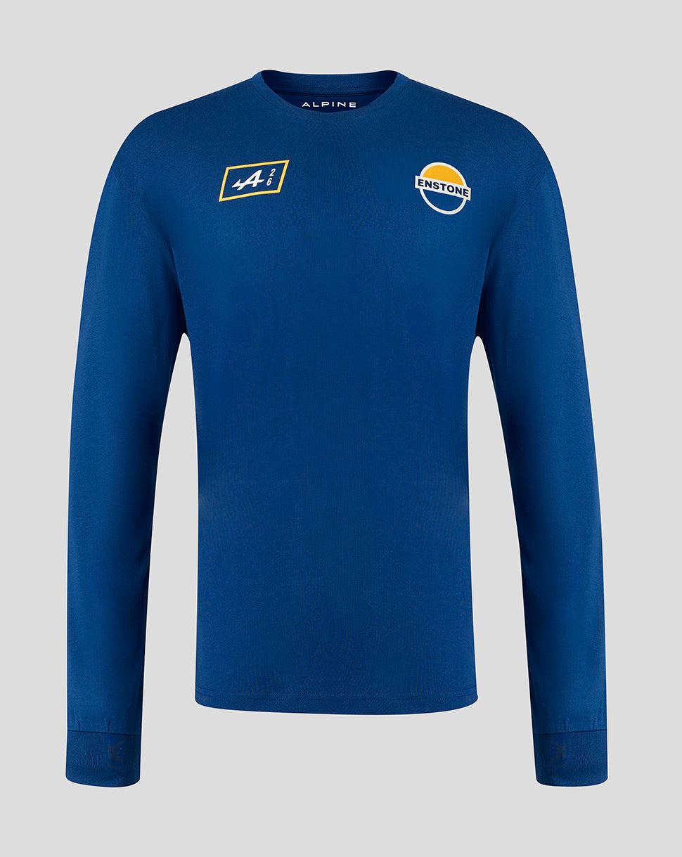 Unisex Alpine Classic F1 Long Sleeve T-Shirt - Blue