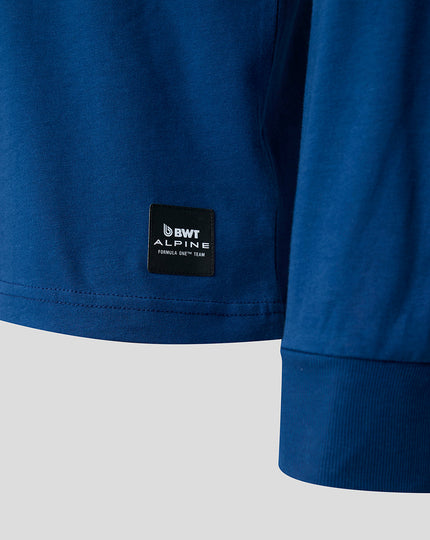 Unisex Alpine Classic F1 Long Sleeve T-Shirt - Blue