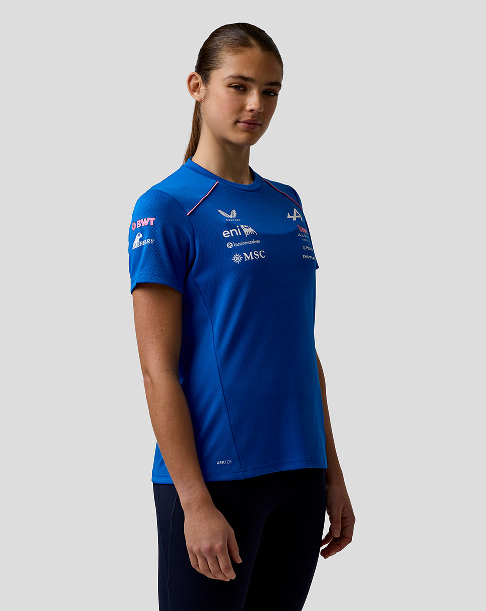 T-shirt officiel Alpine Formula One Team femme 