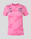 BWT Alpine Formula One Team Women's Pierre Gasly Official Driver T-Shirt - Pink