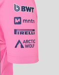 BWT Alpine Formula One Team Women's Pierre Gasly Official Driver T-Shirt - Pink