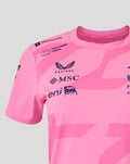 BWT Alpine Formula One Team Women's Pierre Gasly Official Driver T-Shirt - Pink