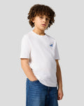 Alpine Juniors Graphic T-Shirt - Brilliant White