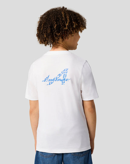 Alpine Juniors Graphic T-Shirt - Brilliant White