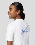 Alpine Juniors Graphic T-Shirt - Brilliant White