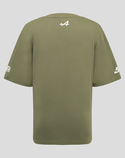 BWT ALPINE FORMULA ONE TEAM SILVERSTONE JUNIOR T-SHIRT - GREEN