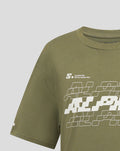 BWT ALPINE FORMULA ONE TEAM SILVERSTONE JUNIOR T-SHIRT - GREEN
