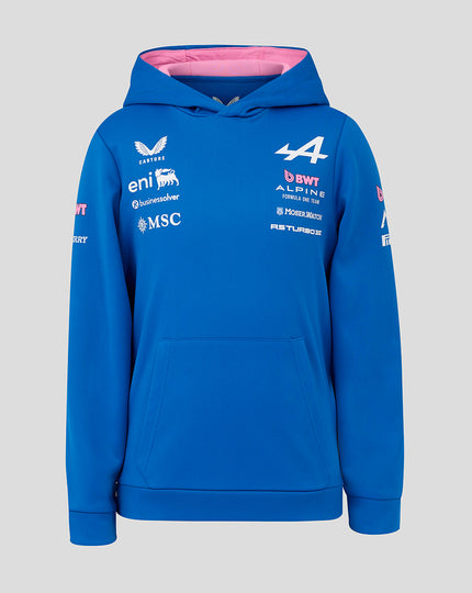 Official Junior BWT Alpine Formula One Team Pullover Hoodie