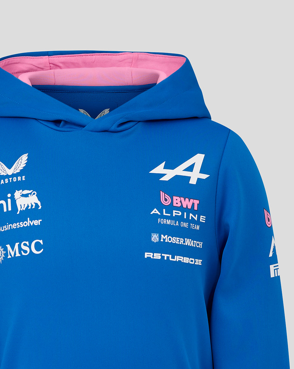 Sweat à capuche officiel junior Alpine Formula One Team