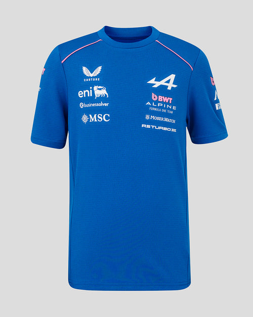 Official Junior BWT Alpine Formula One Team Set Up T-Shirt