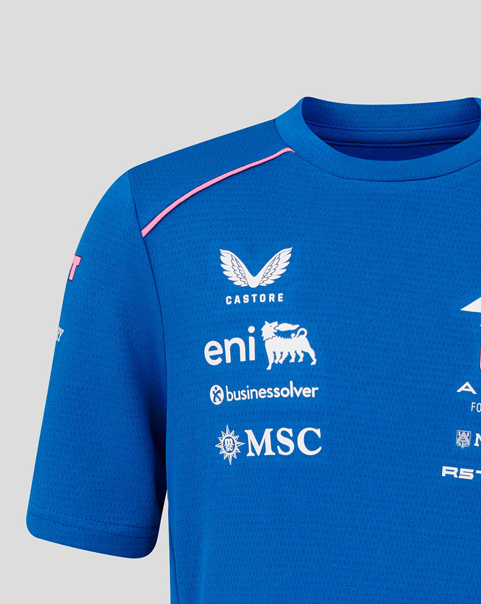 T-shirt officiel Alpine Formula One Team junior