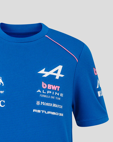 Official Junior BWT Alpine Formula One Team Set Up T-Shirt