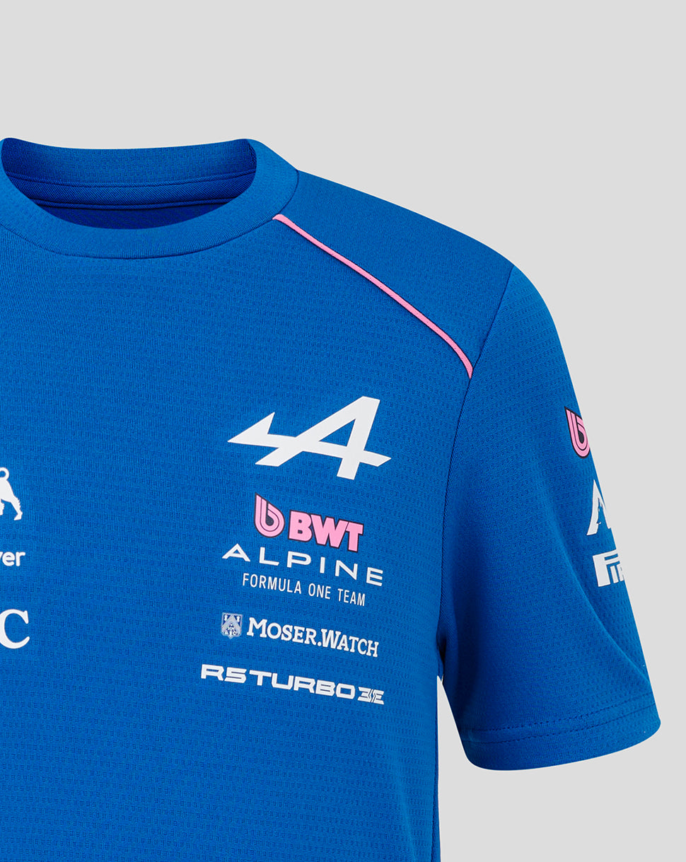 T-shirt officiel Alpine Formula One Team junior