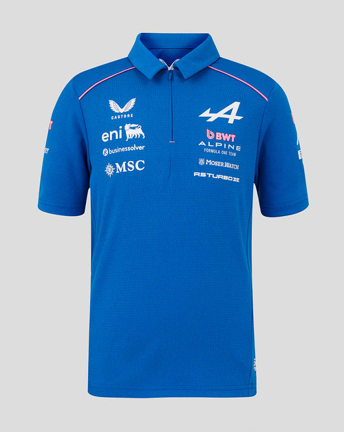 Official Junior BWT Alpine Formula One Team Polo Shirt