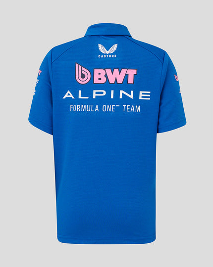 Official Junior BWT Alpine Formula One Team Polo Shirt