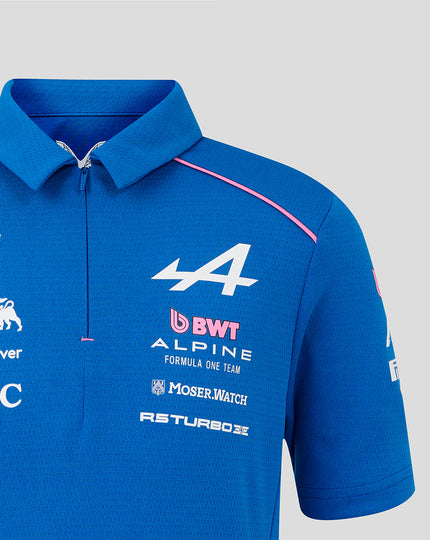 Official Junior BWT Alpine Formula One Team Polo Shirt